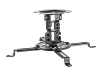 Equip 650705 support pour projecteurs Plafond Noir
