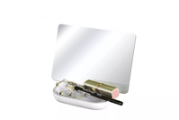Kleine Wolke Tray Mirror Make-up-Spiegel Freistehend Rechteckig Weiß