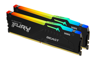 Kingston Technology FURY Beast RGB memóriamodul 16 GB 2 x 8 GB DDR5