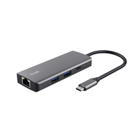 Trust Dalyx USB Type-C 1000 Mbit/s Srebrny