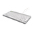 R-Go Tools Compact Break Teclado ergonómico R-Go , teclado compacto con software de pausa, QWERTZ (CH), cableado, blanco