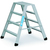 Zarges 40374 ladder Vouwladder Aluminium