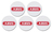 ABUS Proximity Chip-Sticker, 5 x Set Smartvest / Terxon SX (Item AZ5502)