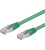 Goobay CAT 5-100 SFTP Green 1m câble de réseau Vert