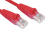 Cables Direct 1m Cat5e networking cable Red U/UTP (UTP)