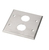 Panduit IAEFP2-2G wall plate/switch cover Stainless steel