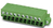 Phoenix Contact FRONT-MSTB 2,5/ 3-STF-5,08 vezeték csatlakozó PCB Zöld