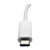 Tripp Lite U444-06N-VGU-C Adaptador Multipuerto USB-C, VGA, Puerto USB-A, GbE, Carga PD, Blanco