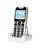 Evolveo EasyPhone EP-600-XDW mobiltelefon 5,84 cm (2.3") 89 g Fehér Telefon időseknek