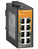 Weidmüller IE-SW-EL08-8TX Managed Fast Ethernet (10/100) Schwarz, Orange
