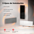 AENO Radiador Premium Eco Smart LED Heater GH3S Blanco