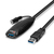 Lindy 43156 USB-kabel 10 m USB 3.2 Gen 1 (3.1 Gen 1) USB A Zwart