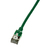 LogiLink CQ9055S kabel sieciowy Zielony 2 m Cat6a S/UTP (STP)