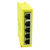 Brainboxes SW-515 łącza sieciowe Nie zarządzany Gigabit Ethernet (10/100/1000) Żółty