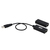 Tripp Lite B203-101-POC Juego Extensor de 1 Puerto USB sobre Cat5 y Cat6 con PoC - USB 2.0, hasta 50 m [164 pies], Negro