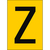 Brady NL7527A4YL-Z self-adhesive label Rectangle Permanent Black, Yellow 1 pc(s)