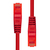 ProXtend 6UTP-0075R hálózati kábel Vörös 0,75 M Cat6 U/UTP (UTP)