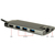 Inter-Tech GDC-802 USB 3.2 Gen 1 (3.1 Gen 1) Type-C Grau