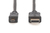 Digitus AK-330109-010-S HDMI kábel 1 M HDMI D-típus (Micro) HDMI A-típus (Standard) Fekete