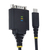 StarTech.com 30cm USB-C naar Serieel Adapter Kabel, COM Retentie, FTDI Chipset, USB Type-C naar DB9 RS232 Male, Status LEDs, Verwisselbare DB9 Schroeven en Moeren
