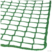 Pritschenabdecknetz, Maschenweite 45mm, Kordel 3mm, 2,7 x 2,5m, Grün