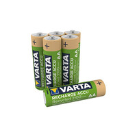 6 piles rechargeables AA 2100mAh Varta Recycled (56816101436)