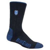 Workforce Mens Blueguard Anti-Abrasion Socks Size 6-8.5 [6prs] - Size 6 - 8.5