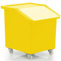 140 Litre Mobile Ingredient Trolley - Opaque (R206B) - Yellow