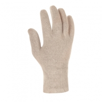 teXXor® Baumwolltrikot-Handschuh LEICHT rohweiß 1300_10 Gr.10
