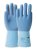 KCL 451 Camatex® Gr.11 Naturlatex, Baumwolle blau komplettbeschichtet, gerauht L