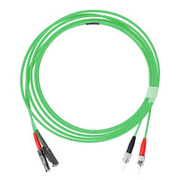 BlueOptics Duplex LWL Patchkabel ST-E2000 Multimode OM5 30 Meter