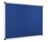 Bi-Office Maya Blue Felt Noticeboard Alu Frame 60x45cm
