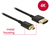 Kabel High Speed HDMI mit Ethernet - HDMI-A Stecker an HDMI Micro-D Stecker 3D 4K 0,5 m Slim Premium