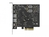 PCI Express x4 Karte zu 3 x USB Type-C™ + 2 x USB Typ-A - SuperSpeed USB 10 Gbps, Delock® [89074]