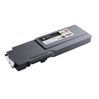 Dell Tonerkassette Schwarz mit hoher Kapazität für Dell-Farbdrucker C3760n/ C3760dn/ C3765dnf (7000 Seiten)
