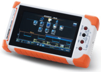 2-Kanal Touchscreen-Oszilloskop GDS-207, 70 MHz, 1 GSa/s, 7" LCD, 5 ns