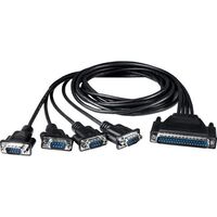 ICPDAS SERIAL CABLE WITH 4x DB CA-9-3715D Bekabelde routers