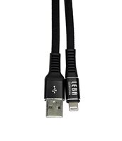 Leba Cable USB-A to lightning 8pins, 0,75m