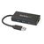 PORTABLE USB 3.0 HUB W/ GBE 3-Port Portable USB 3.0 Hub plus Gigabit Ethernet - Aluminum with Built-in Cable, Wired, USB, Ethernet,