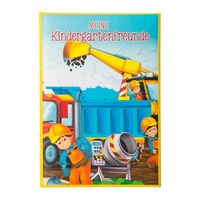 Freundebuch Kindergarten Baustelle, A5 GOLDBUCH 43 216