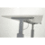 Sitz-/Stehtisch Move 3 BxT 180x180cm (mit Anbautisch) silber/ahorn
