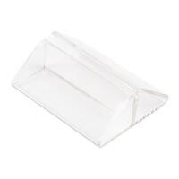 Olympia Tent Shaped Menu Holder in Acrylic 25(H) x 70(W) x 51(D) mm