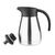 Olympia Vacuum Jug in Black with Double Walled Body - Stainless Steel - 500 ml