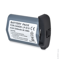 Blister(s) x 1 Batterie appareil photo - caméra LP-E19 10.8V 3350mAh