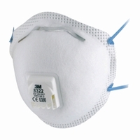 Atemschutzmasken Komfort-Programm Serie 8300 Formmasken | Typ: 8322