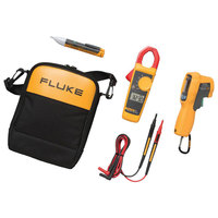 Fluke 62MAX+/323/1AC Kit IR Thermometer, Clamp Meter and Voltage Detector Kit
