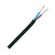 UniStrand 0.75mm 6A 2 Core 2182Y Black Mains PVC Flexible Cable 100M Reels