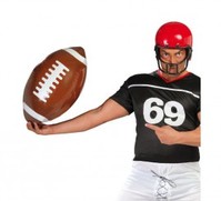 Balón hinchable de Fútbol Americano de 37 cm T.Única