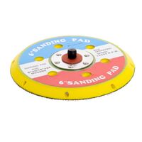 150mm 15 Hole 5/16 Thread Backing Pad For Abrasive Disc For Use On Machine Tools