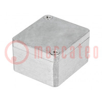 Enclosure: multipurpose; X: 45mm; Y: 50mm; Z: 30mm; aluminium; IP65